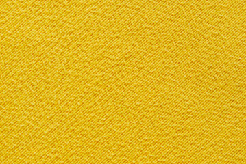 Fleece fabric texture, yellow fleece fabric texture as background