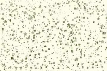 Elegant scattered star pattern with soft green tones