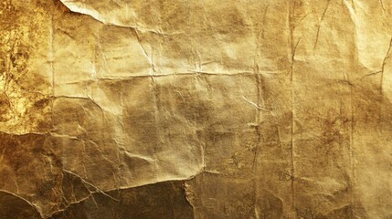 Professional Old Golden Paper Texture Background for Various Creative Design Projects