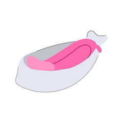 chair bath seat baby cartoon vector illustration