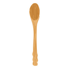 natural bamboo utensils cartoon vector illustration