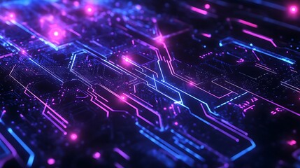 Fototapeta premium circuit board background