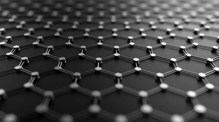 Fototapeta premium Abstract hexagonal grid pattern.