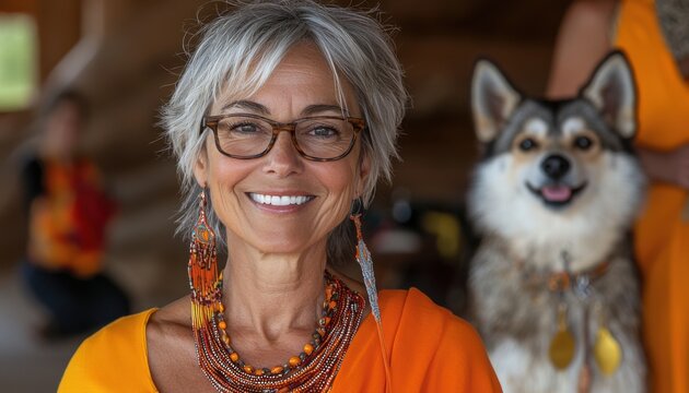 Discover radiant joy and enhanced well-being with seniors participating in laughter yoga Witness the transformative power of laughter as it rejuvenates the spirit and promotes social connection This