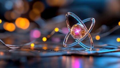 Experience the Future of Education A digital lecture with holographic elements making physics concepts come to life Imagine learning quantum physics with interactive 3D models that dance before your