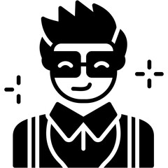 Little Boy Icon Vector Element