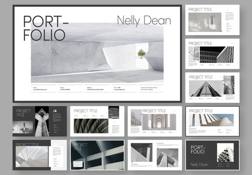 Portfolio Presentation Layout