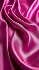 Fototapeta premium Pink Silk Drape for Luxurious Texture.