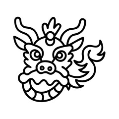 vector illustration of a head