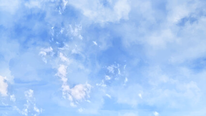 White and gray clouds in purple light sky. Beautiful pink clouds before the storm