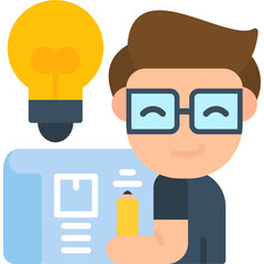 Design Process Icon Vector Element