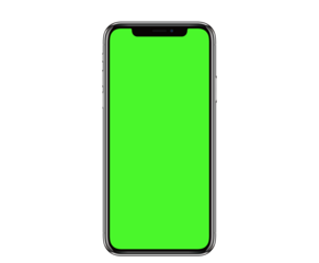 green screen smart phone mockup 