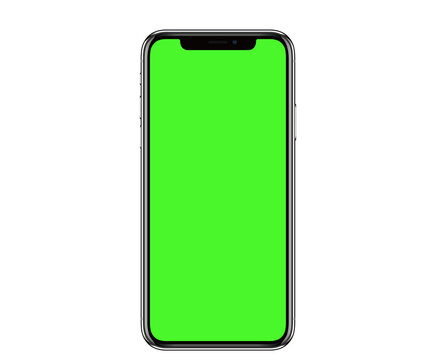 green screen smart phone mockup 