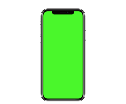 green screen smart phone mockup 
