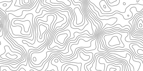 Topographic Map Lines Background. Abstract Contour Pattern. Abstract Geography Background. Contour Line Map Texture © Vistosa