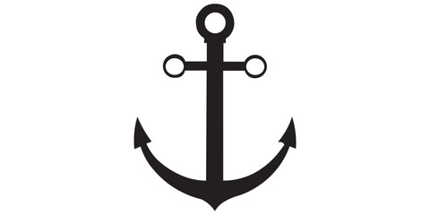 Anchors icon set. Nautical signs. Anchor icon. Anchor Flat icon symbol Vector. Anchor icon set. Anchor symbol set. Vector Illustration.