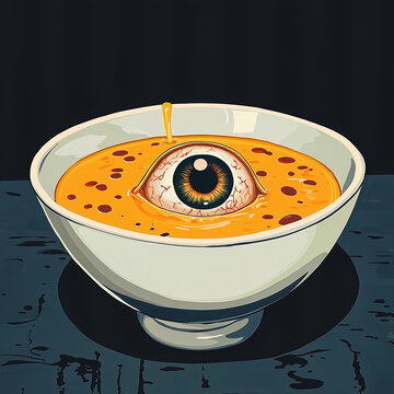 eye soup paranoia anxiety dieting