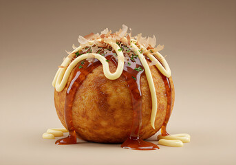 Savory Takoyaki: A Japanese Street Food Delight