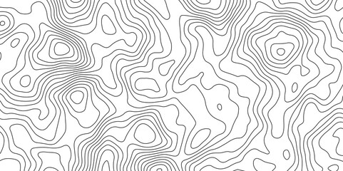 Topographic Map Lines Background. Abstract Contour Pattern. Abstract Geography Background. Contour Line Map Texture