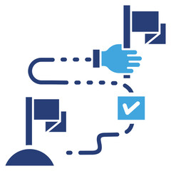 Milestone Two Color Icon