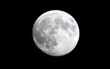 Obraz premium Full Moon in Night Sky