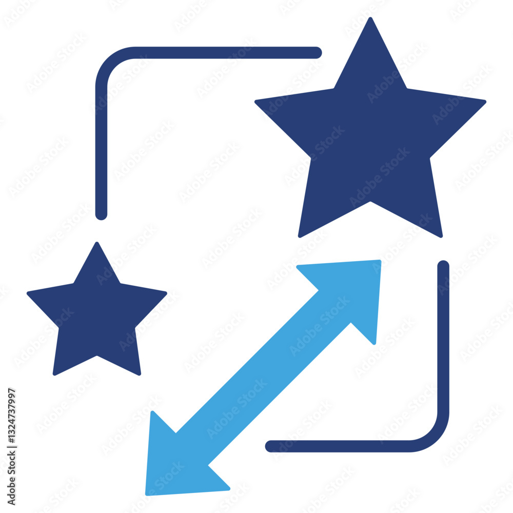Poster capability gap two color icon