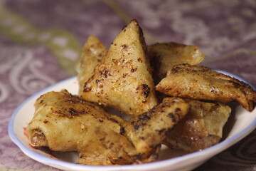 Briouat Close Up, Moroccan Pastry