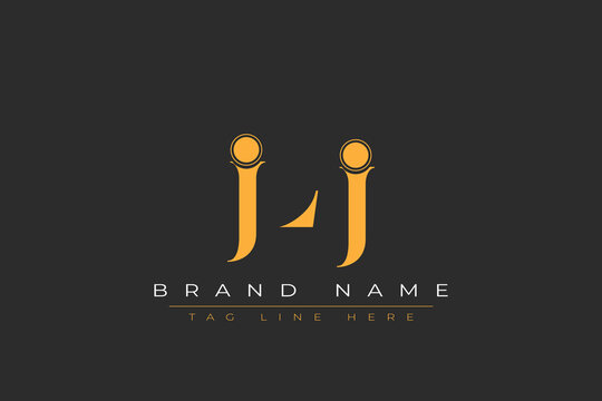 JLJ abstract letter logo design. This logo is designed by three abstract letters.