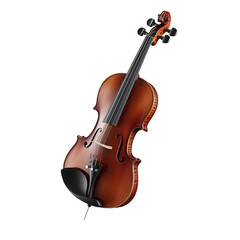 Violin Isolated Background