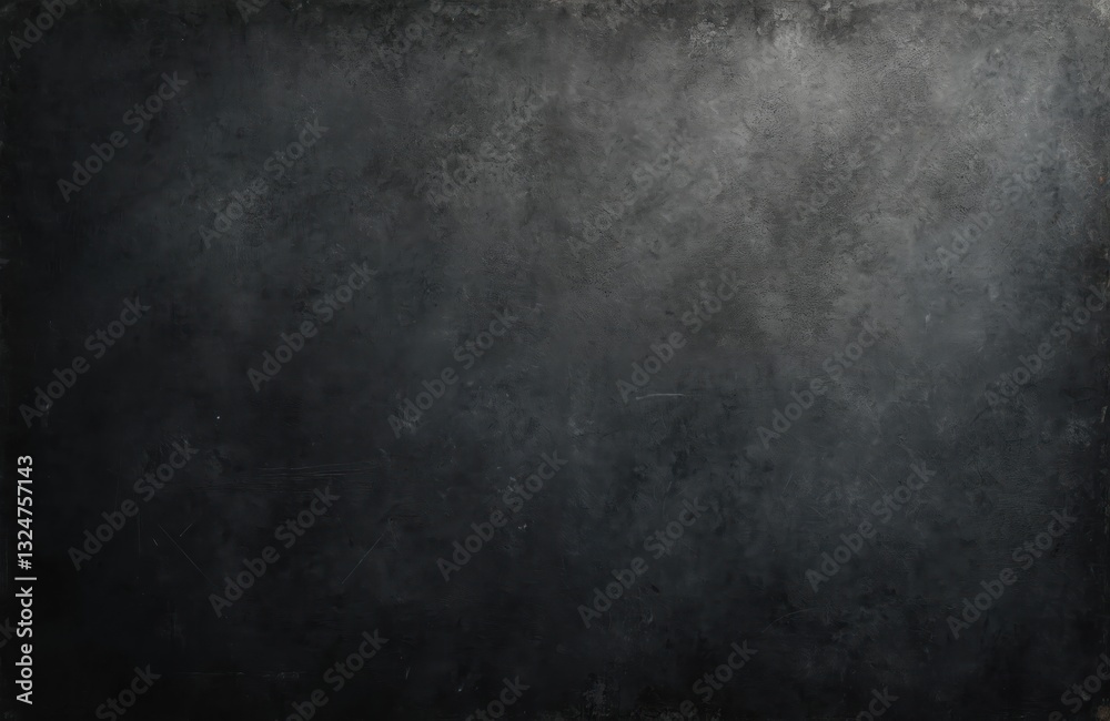 Leinwandbilder retro washed shabby texture on black background. blackboard grunge dark wall pattern. aged dirty fra