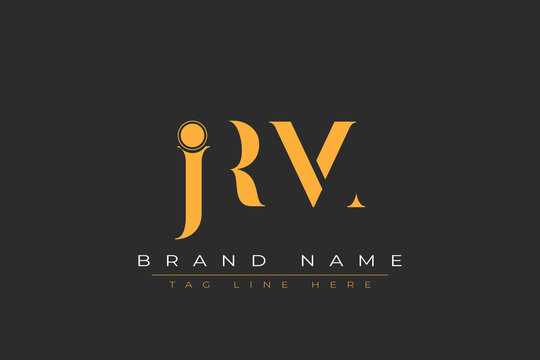 JRM abstract letter logo design. This logo is designed by three abstract letters.