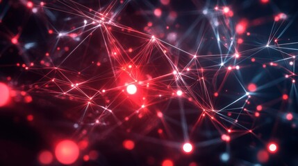 Fototapeta premium Abstract Network of Connections (4)