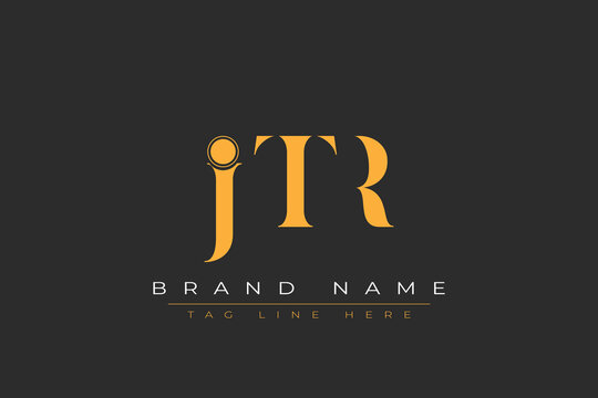 JTR abstract letter logo design. This logo is designed by three abstract letters.