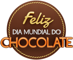 feliz dia mundial do chocolate