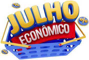 selo 3d junho econômico
