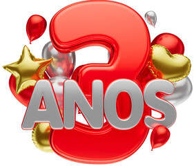 3 anos