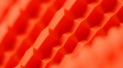 Abstract cubic minimalist background with sharp geometric blocks