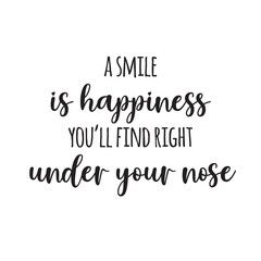 Inspiring quote about smiling, elegant typography, uplifting message, positive vibes, perfect for posters, cards, and social media content