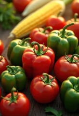 vibrant colorful food ingredients artistically arranged captivating composition mouthwatering visual experience, appetizing, bowl, chef, cooking, cuisine