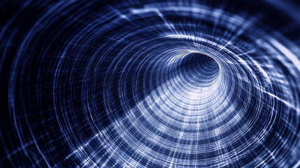 Fototapeta premium Abstract technology background. Abstract communication satellite dish transmits and receives a radio signal. Directional signal radiates in a spiral. VECTOR