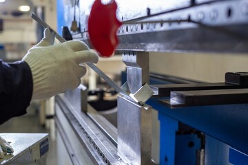sheet metal bending press, production and processing of metal