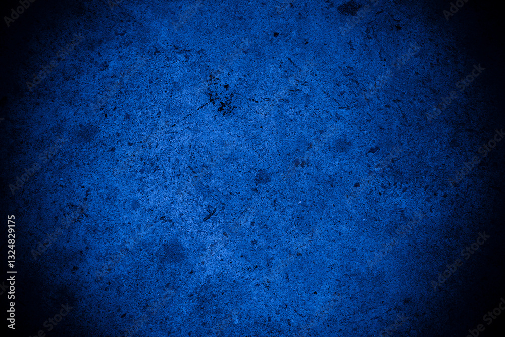 Aufkleber old wall pattern texture cement blue dark abstract blue color design are light with black gradient b