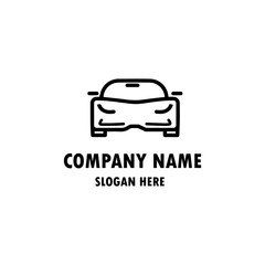 Car Logo Abstract Lines Vector. Vector illustration