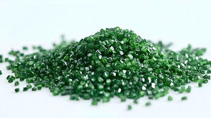 Obraz premium A pile of vibrant green beans resting