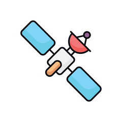 Space Probe vector icon