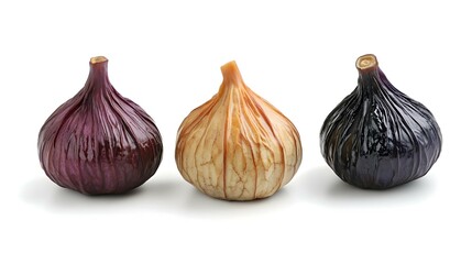 Obraz premium Turkish dried figs isolated on white background