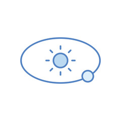 Orbit vector icon