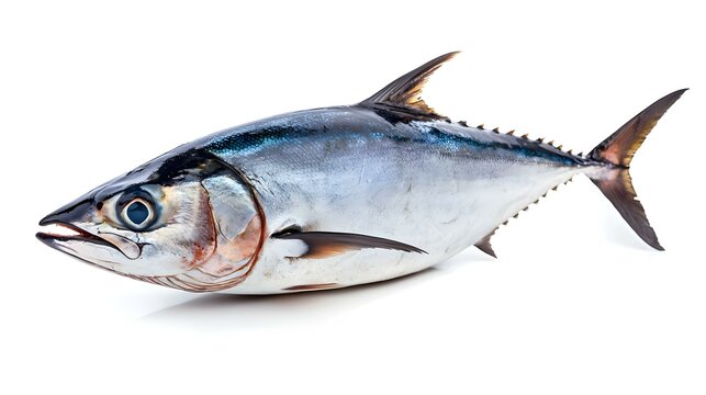 Mounted Blue Marlin isolated against a white