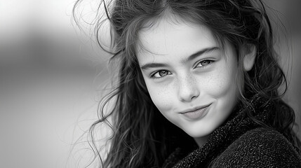 Playful Wink with Lip Bite in a Cheeky Prank Scenario