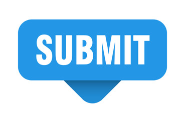 submit sticker. submit sign on transparent background